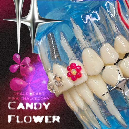 🍬 CANDY FLOWER - SDOMYGEMS™ Natural Tooth Gems Starter Kit